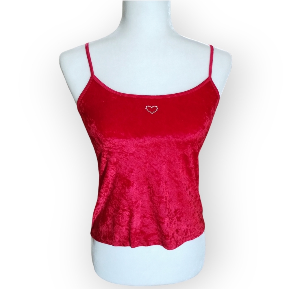 RED VELVETY‎ CAMISOLE